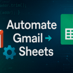 Gmail email extractor script