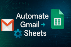 Gmail email extractor script