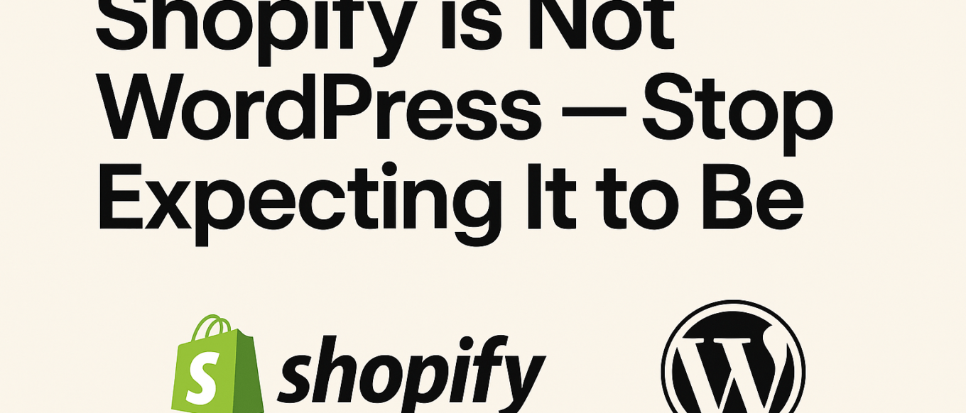 Shopify Wordpress