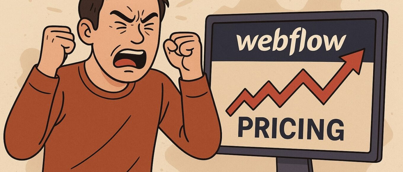 Webflow pricing increase